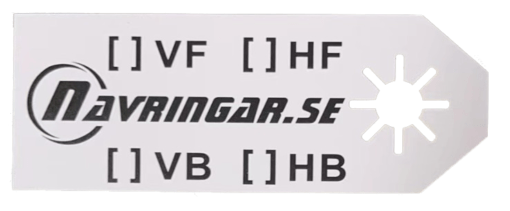 Däckmärkningsetiketter