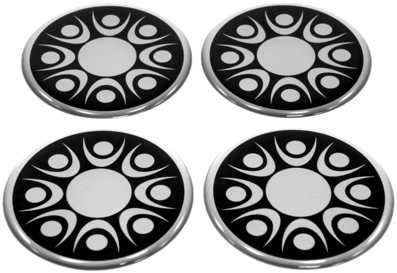 Dekal för centrumkåpa - Stjärna